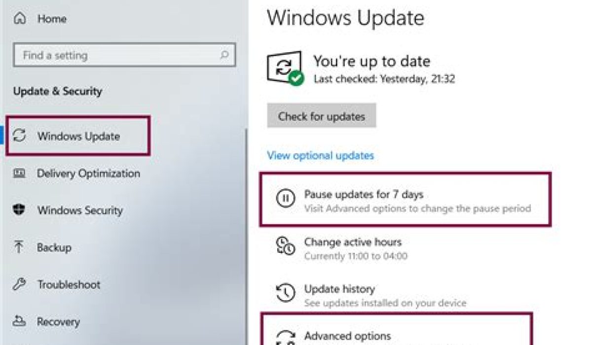 How To Stop Windows 11 Update